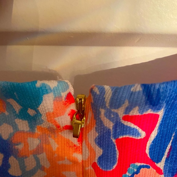 Lilly Pulitzer Mila Shift, pasha pink, size 2 - Picture 4 of 6